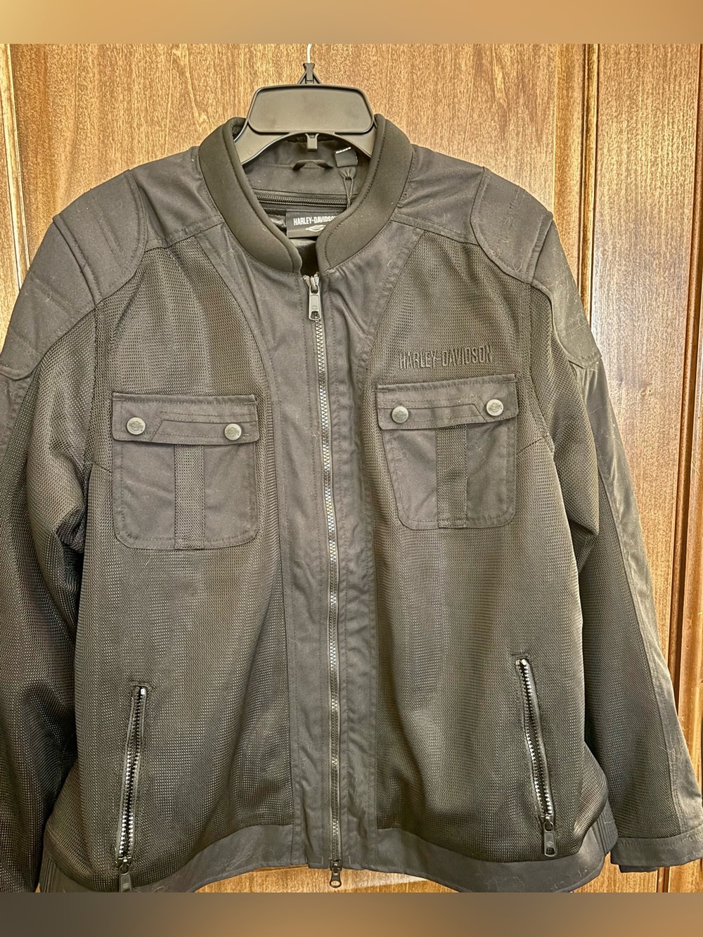 NWT Harley Davidson Mixed Media Mesh jacket with liner women women 2W